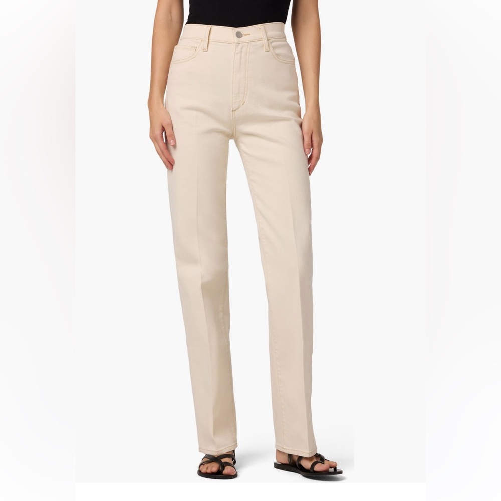 Joe's Jeans Ecru Wide Leg Denim